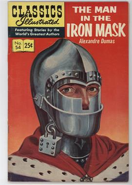 1948; 1969 Gilberton Publications Classics Illustrated #54 - Man in the Iron Mask #1k - The Man In The Iron Mask [Readable (GD‑FN)]