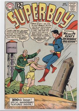 1949-1979 DC Comics Superboy #100 - Ma and Pa Kent's Incredible Delusion! [Readable (GD‑FN)]