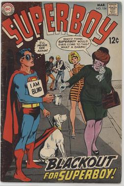 1949-1979 DC Comics Superboy #154 - Blackout for Superboy!