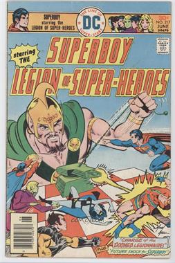 1949-1979 DC Comics Superboy #217 - The Charge Of The Doomed Legionnares ; Future Shock for Superboy [Readable (GD‑FN)]