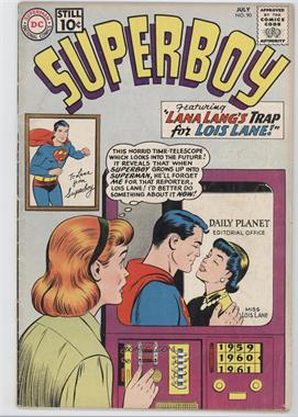 1949-1979 DC Comics Superboy #90 - Lana Lang's Trap for Lois Lane! [Readable (GD‑FN)]