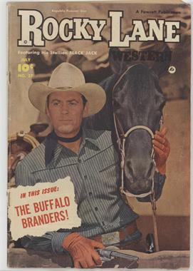 1949 - 1954 Fawcett Publications Rocky Lane Western #27 - The Buffalo Branders! [Readable (GD‑FN)]