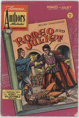 1950 - 1951 Famous Authors Illustrated Stories by Famous Authors Illustrated #10 - Romeo and Juliet