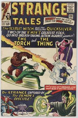 1951-1968, 1973-1976 Marvel Strange Tales Vol. 1 #128 - Quicksilver And The Scarlet Witch; The Demon's Disciple!
