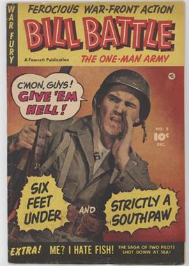 1952-1953 Fawcett Publications Bill Battle: The One Man Army Mini #2 - Six Feet Under [Readable (GD‑FN)]