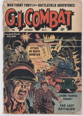 1952 - 1956 Quality Comics Group G.I. Combat 1 #17 - G.I. Combat [Good/Fair/Poor]