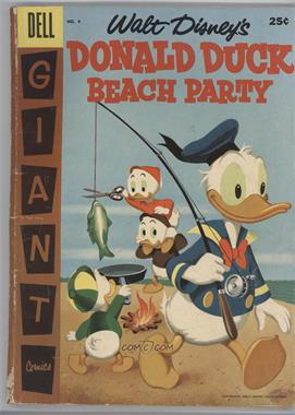 1954 - 1959 Dell Donald Duck Beach Party #4 - Donald Duck Beach Party [Good/Fair/Poor]