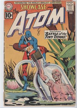 1956-1978 DC Comics Showcase #34 - Birth of the Atom! / Battle of the Tiny Titans! [Good/Fair/Poor]