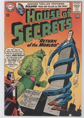 1956 - 1978 DC Comics House of Secrets #68 - Return Of The Morloo! [Readable (GD‑FN)]
