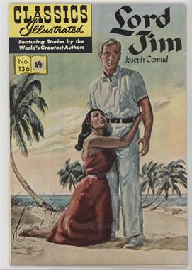 1957 - 1969 Gilberton Publications Classics Illustrated #136 - Lord Jim #5 - HRN 169<BR>stiff cover; PC-r