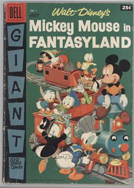 1957 Dell Mickey Mouse In Fantasyland #1 - Mickey Mouse In Fantasyland [Readable (GD‑FN)]