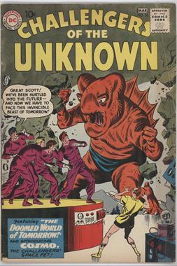 1958-1978 DC Comics Challengers of the Unknown Vol. 1 #18 - The Doomed World of Tomorrow! [Readable (GD‑FN)]