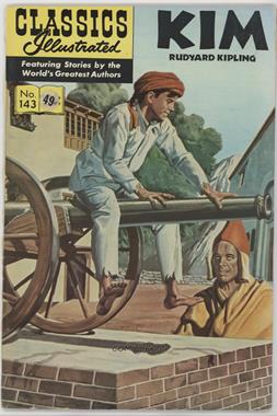 1958 - 1969 Gilberton Publications Classics Illustrated #143 - Kim #1e - Kim