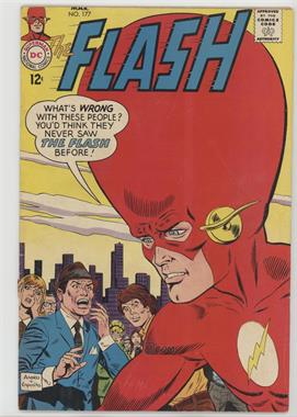 1959-1985 DC Comics The Flash Vol. 1 #177 - "The Swell-Headed Super-Hero!"