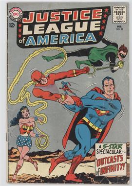 1960-1987 DC Comics Justice League of America Vol. 1 #25 - Outcasts of Infinity! [Good/Fair/Poor]