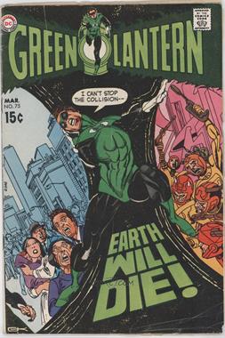 1960 - 1986 DC Comics Green Lantern 2 #75 - The Golden Obelisk of Qward! [Readable (GD‑FN)]