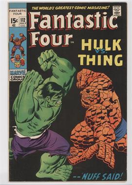 1961-1996, 2003-2012, 2015 Marvel Fantastic Four Vol. 1 #112 - Battle of the Behemoths!