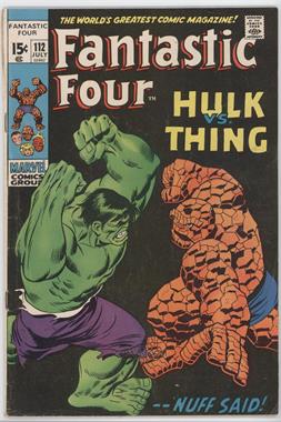 1961-1996, 2003-2012, 2015 Marvel Fantastic Four Vol. 1 #112 - Battle of the Behemoths! [Readable (GD‑FN)]