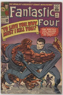 1961-1996, 2003-2012, 2015 Marvel Fantastic Four Vol. 1 #42 - To Save You, Why Must I Kill You? [Good/Fair/Poor]