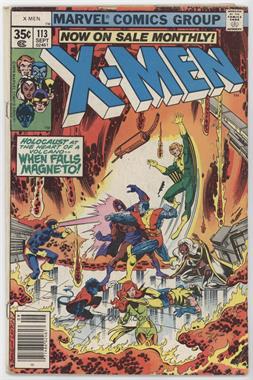 1963-1981 Marvel The X-Men Vol. 1 #113 - Showdown! [COMC Comics Detailed Fair/Good]