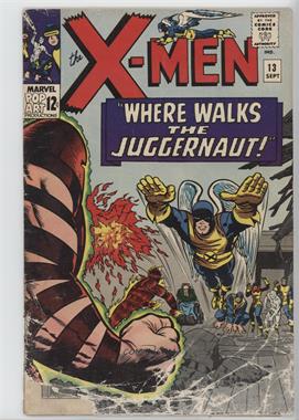 1963-1981 Marvel The X-Men Vol. 1 #13 - Where Walks the Juggernaut! [COMC Comics Detailed Fair]
