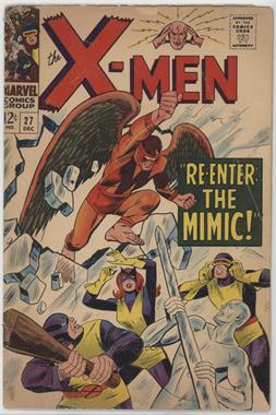 1963-1981 Marvel The X-Men Vol. 1 #27 - Re-enter: the Mimic! [COMC Comics Detailed Fine/Very Fine]