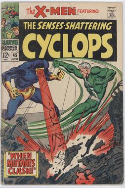 1963-1981 Marvel The X-Men Vol. 1 #45 - When Mutants Clash