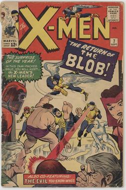 1963-1981 Marvel The X-Men Vol. 1 #7 - The Return of the Blob [Good/Fair/Poor]