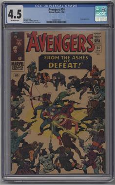 1963-1996, 2004 Marvel The Avengers Vol. 1 #24 - From the Ashes of Defeat [CGC Comics 4.5]