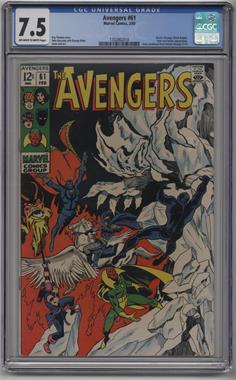 1963-1996, 2004 Marvel The Avengers Vol. 1 #61 - Some Say The World Will End In Fire... Some Say In Ice! [CGC Comics 7.5]