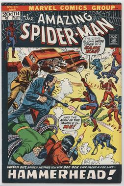 1963-1998, 2003-2013 Marvel The Amazing Spider-Man Vol. 1 #114 - Gang War, Schmang War. What I Want to Know is...Who the Heck is Hammerhead? [Readable (GD‑FN)]