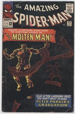 1963-1998, 2003-2014 Marvel The Amazing Spider-Man Vol. 1 #28 - The Menace of the Molten Man [Readable (GD‑FN)]