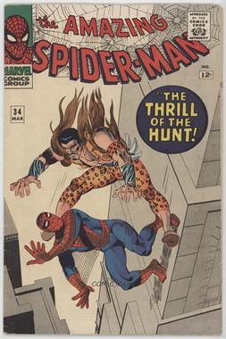 1963-1998, 2003-2014 Marvel The Amazing Spider-Man Vol. 1 #34 - The Thrill Of The Hunt! [Collectable (FN‑NM)]