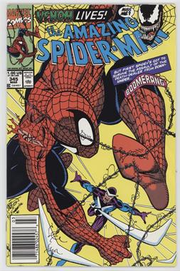 1963-1998, 2003-2014 Marvel The Amazing Spider-Man Vol. 1 #345 - Gun From The Heart!