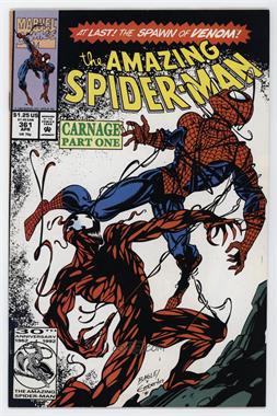 1963-1998, 2003-2014 Marvel The Amazing Spider-Man Vol. 1 #361 - Carnage, Part One: Savage Genesis! [Collectable (FN‑NM)]