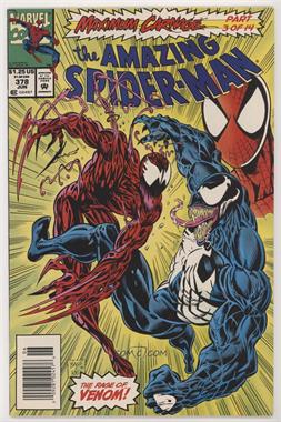 1963-1998, 2003-2014 Marvel The Amazing Spider-Man Vol. 1 #378 - Maximum Carnage, Part 3: Demons on Broadway [Collectable (FN‑NM)]