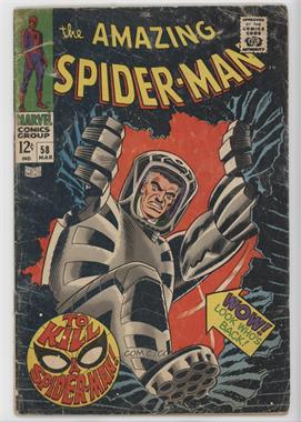 1963-1998, 2003-2014 Marvel The Amazing Spider-Man Vol. 1 #58 - To Kill A Spider-Man! [COMC Comics Detailed Fair/Good]