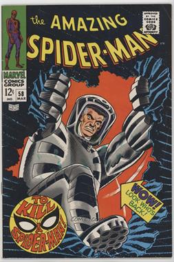 1963-1998, 2003-2014 Marvel The Amazing Spider-Man Vol. 1 #58 - To Kill A Spider-Man! [Collectable (FN‑NM)]