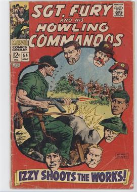 1963 - 1981 Marvel Sgt. Fury and His Howling Commandos #54 - Izzy Shoots the Works [Readable (GD‑FN)]