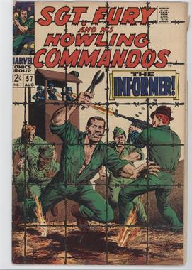 1963 - 1981 Marvel Sgt. Fury and His Howling Commandos #57 - The Informer