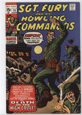 1963 - 1981 Marvel Sgt. Fury and His Howling Commandos #79 - Death In the High Castle! [Readable (GD‑FN)]