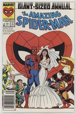1964-1998, 2003-2013 Marvel The Amazing Spider-Man Annual #21 - The Wedding