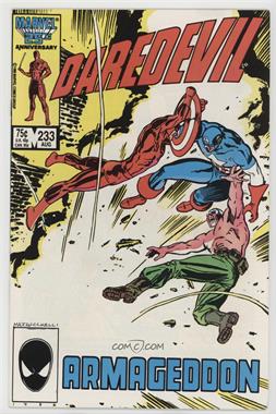 1964-1998, 2009-2011 Marvel Daredevil Vol. 1 #233 - Armageddon