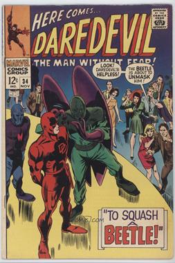 1964-1998, 2009-2011 Marvel Daredevil Vol. 1 #34 - To Squash A Beetle!