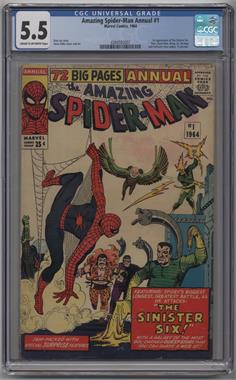 1964 Marvel The Amazing Spider-Man Annual #1 - The Sinister Six! [CGC Comics 5.5]