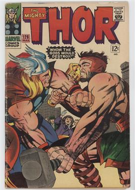 1966-1996, 2009-2011 Marvel Thor (The Mighty) Vol. 1 #126 - Whom the Gods Would Destroy! [COMC Comics Detailed Fair]