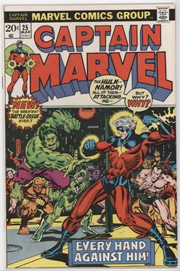 1968-1979 Marvel Captain Marvel Vol. 1 #25 - A Taste Of Madness