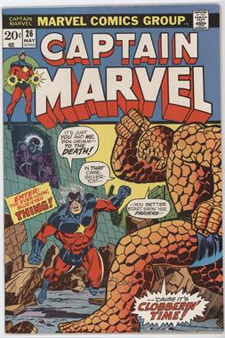 1968-1979 Marvel Captain Marvel Vol. 1 #26 - Betrayal! [Readable (GD‑FN)]