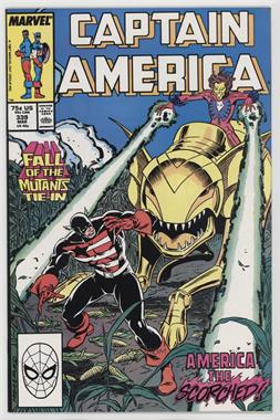 1968-1996, 2009-2011 Marvel Captain America Vol. 1 #339 - America the Scorched!