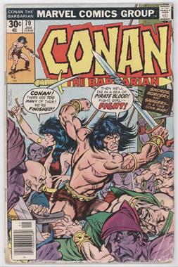 1970-1994 Marvel Conan the Barbarian Vol. 1 #70 - The City in the Storm! [Readable (GD‑FN)]